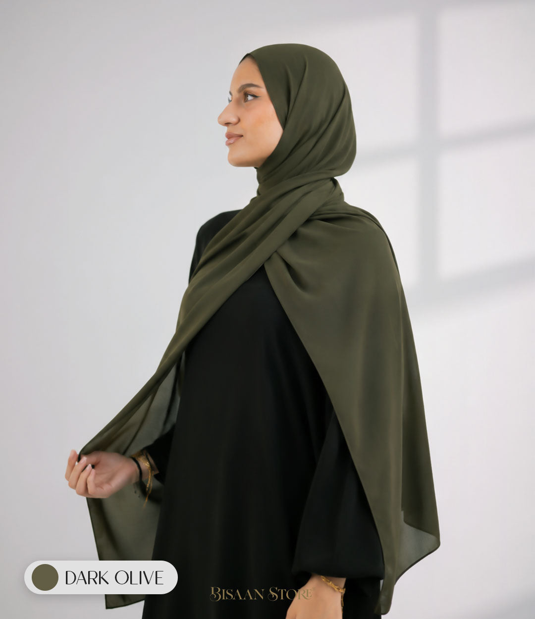 Dark Olive Scarf