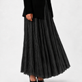 crushed skirt