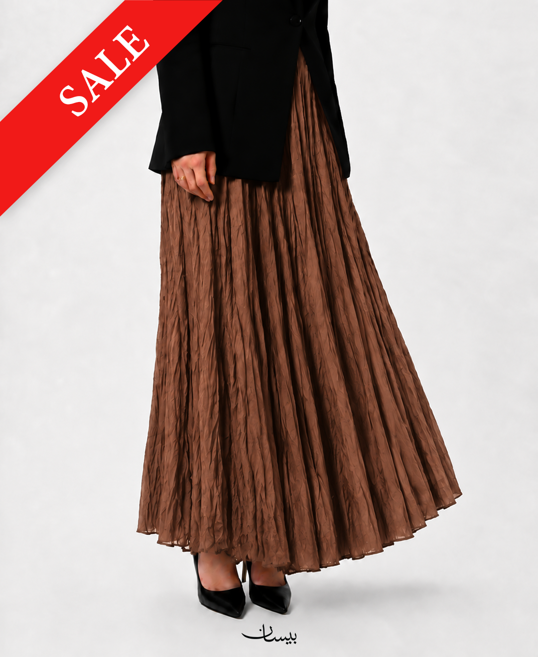 crushed skirt